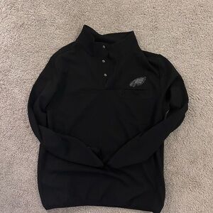 NFL Philadelphia Eagles 1/4 button shirt size Medium